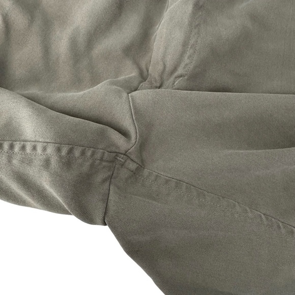 🔹5/$25🔹 Luau Men’s Green Brown 100% Silk Shorts. Inseam 8”. Size 36. - Picture 8 of 13